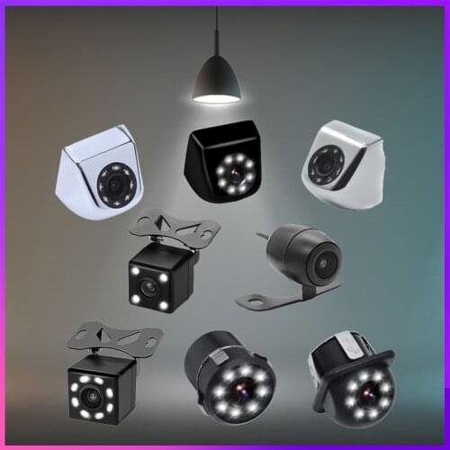 Car Rear View Camera 4/8 LED Night Vision Reversing Auto Parking Monitor CCD Waterproof 170 Degree back-up camera