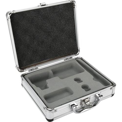 Tattoo Carrying Case Machine Storage Box Lock Padded Organizer Aluminum Alloy Suitcase For Microblading Tattoo Gun Tatoo Supplie