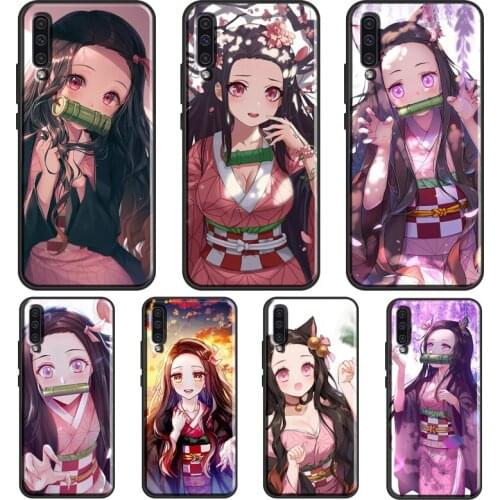 Demon Slayer Nezuko Anime Case For Samsung A32 A52 A72 A12 A42 A20S A30S A40 A50 A70 A21S A11 A31 A41 A51 A71 Cover