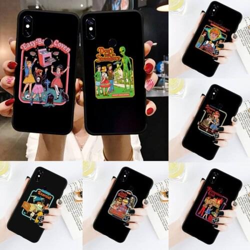 Funny Halloween Satan Vintage Phone Case For Xiaomi Redmi note 4 4X 8T 9 9s 10 K20 K30 cc9 9t pro lite max
