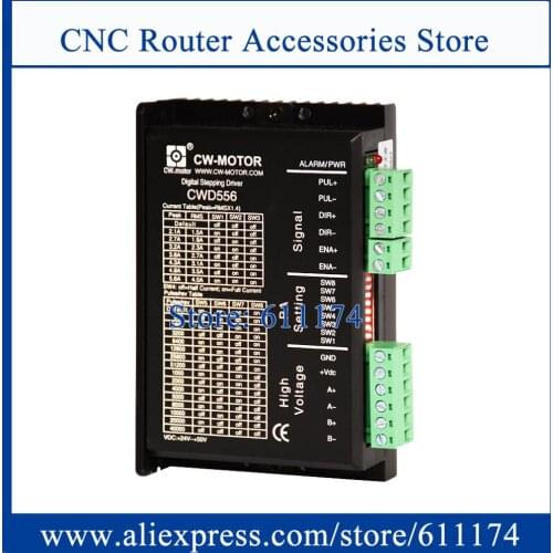 3pcs/LOT CWD556 2.1-5.6A 51200Pulse/rev DC50V Stepper Motor driver