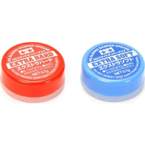 15471 Extra Hard/Extra Soft HG Sliding Damper Grease Set for Tamiya Mini 4WD Model Car Spare Parts