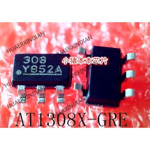 New Original AT1308X AT1308X-GRE Print 308 SOT23-5