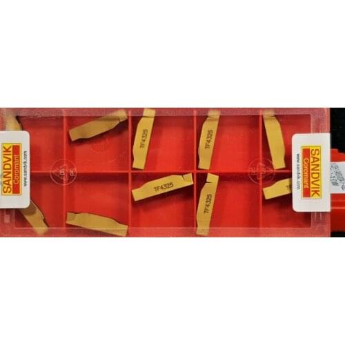 ORIGINAL 10PCS CARBIDE INSERT N123H1-0400-0004-TF4325