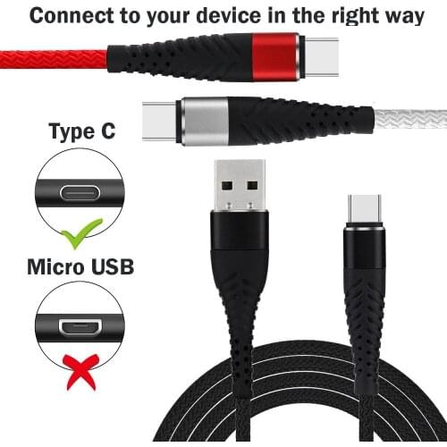 Quick charge Type c cable usb 3.0 type c Original Usb extension cable usb c Wire for poco m3 samsung xiaomi 11pro mobile phone