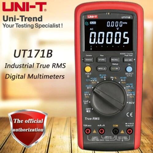 UNI-T UT171B Industrial RMS digital multimeter / VFC / NCV function / USB communication / ACV low impedance measurement