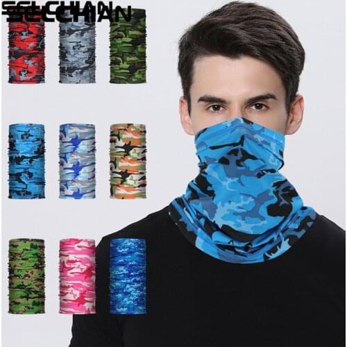 Ice silk Scarves Bandana Magic Neckerchief Microfiber Men Scarf Snood For Women Versatility Caps Cycling Elastic snood scrunchie