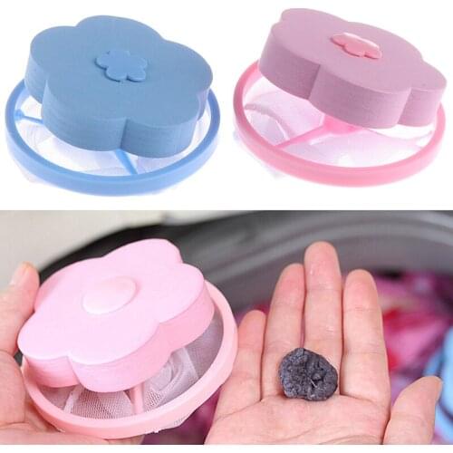 Laundry Balls Discs Clothing Fur Hair Catcher Cleaning Balls Bag Dirty Fiber Collector Filter Mesh Pouch Washing Machine Filter