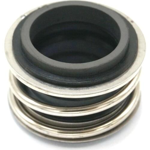 25mm Pump Shaft Seal Single Coil Spring Carbon vs Silicon Carbide NBR