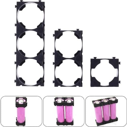 10pcs 26650 3x 2x 1x Lithium Battery Triple Holder Bracket For Diy Battery Pack Battery Holder High Quality