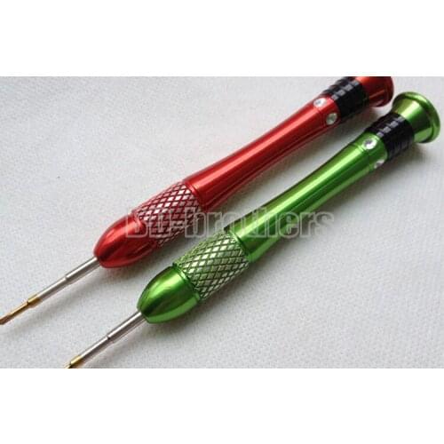 125mm S2 Steel Aluminium Magnetic Screwdriver (Pentalobe / Phillips / Straight / T5 / T6) for iPhone Samsung 300pcs/lot