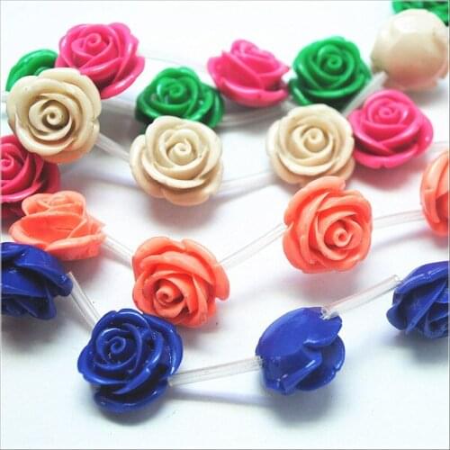 13pcs flower carving beads accessories clay material size 20mm top fashion beads for 2018 new arrived items diy beads