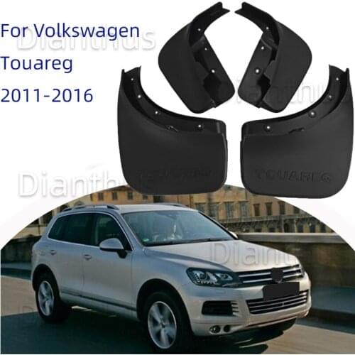 For Volkswagen VW Touareg Mk2 2011-2016 2012 2013 2014 2015 Car Mudguard Anti-splash Anti-Fouling Front Rear Fender Accessories