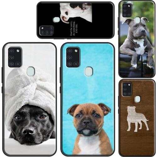 Staffordshire Bull Terrier Staffy Dog Case For Samsung A21S A20e A11 A31 A41 A51 A71 A10 A20 A30 A40 A50 A70 A12 A32 A42 A52 A72
