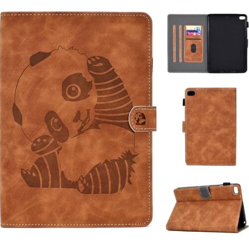 Flip PU Tablet Case 5 Color For iPad Mini 5 Mini 4 Cover For iPad Mini Case 7.9inch Kawaii Print Panda Cover For ipad mini 54321
