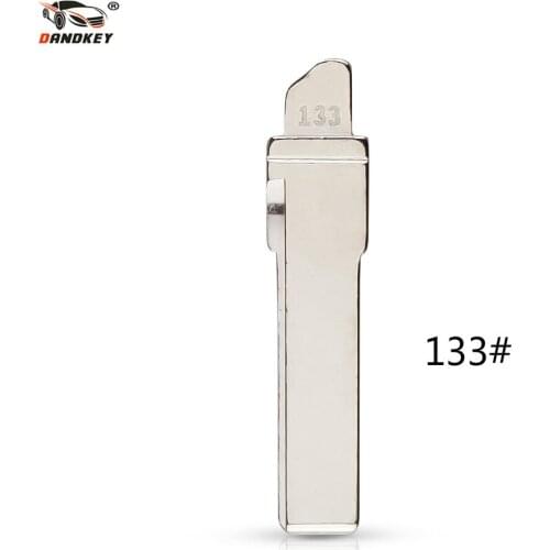 Dandkey 133# Key Blade Car Flip Key Blank Blade For New Volkswagen Golf 7 For Skoda Folding Key NO.133 Blade Car Key Blade