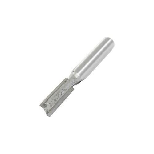 * Woodworking 1/4" x 1/4" Two Flutes Blades Straight Router Bit Tool