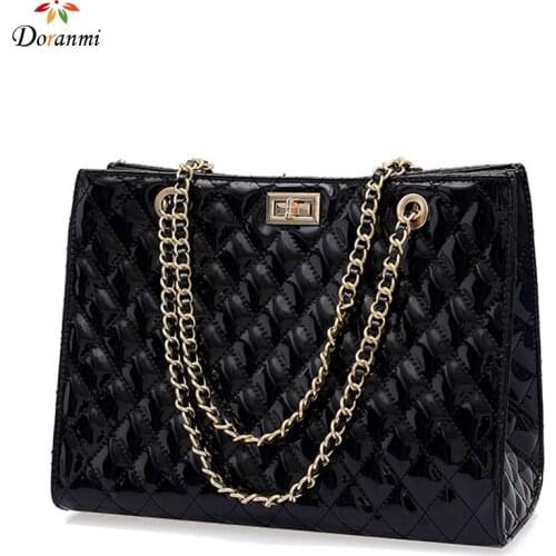 DORANMI Diamond Lattice Shoulder Bags For Women 2020 Womens Handbag Chain Strap Shoulder Bag Female Totes Bag Bolsa DJB116