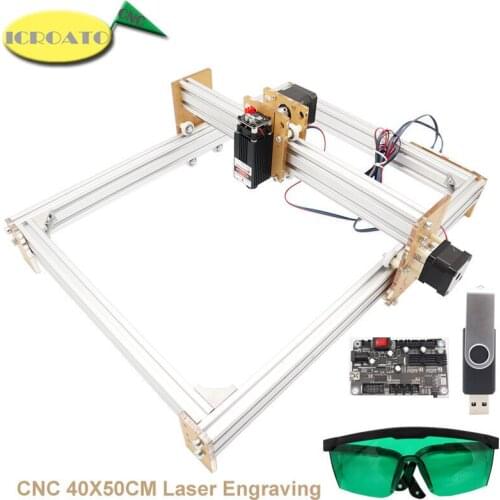 4050 cnc laser machine printer,500mw/1000mw/2500mw/5500mw/7000mw/10w/15w laser for desktop DIY violet laser engraving machine