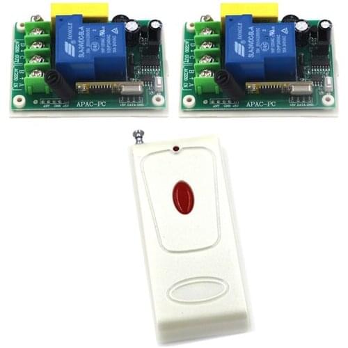 One Way Momentary Toggle Remote switch/ 22V 30A High Power remote control switch/ smart home light switch SKU: 5547