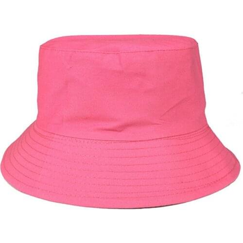 New Cotton Baby Girls Hat Spring Summer Children Sun hat Kids Men Fisherman hat Boys Girls Pure Color Caps Women Sun Bucket Hats