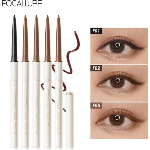 FOCALLURE Eyeliner Glue Pen Waterproof Non-smudge Long-lasting Quick Dry Natural Eye Liner Pencil Smooth Eye Makeup TSLM2