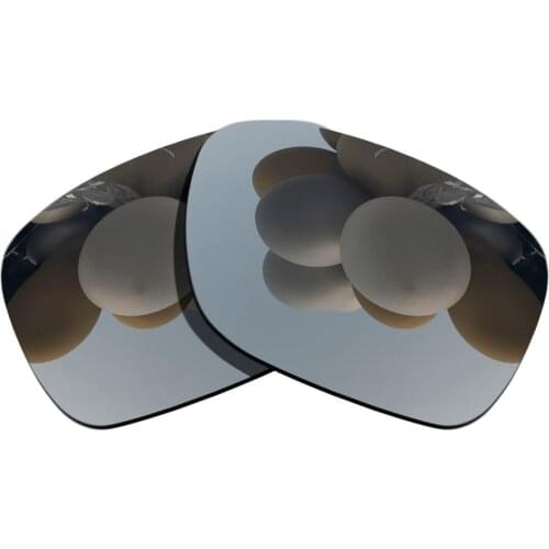 Polarized Sunglasses Replacement Lenses for-TURBINE Frame - Silver