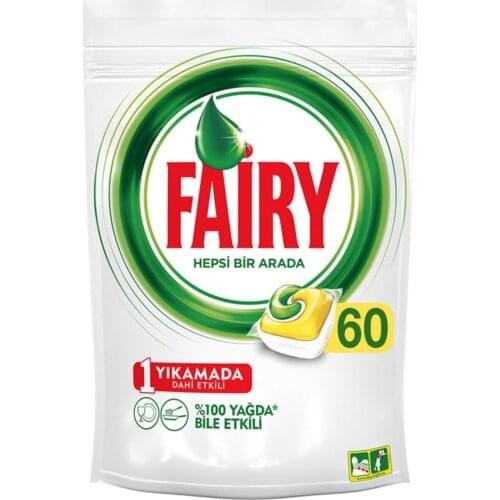 Fairy All In One 60 Wash Tablet Detergent