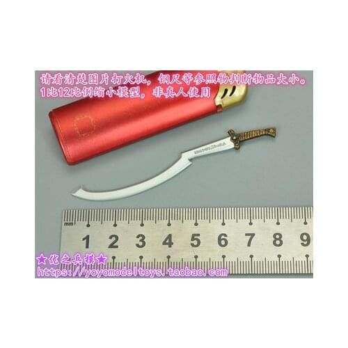 1/12 Scale Soldier TBLeague PL2019-142 Vampire Queen Sickle Weapon Model for 6‘’action figure body