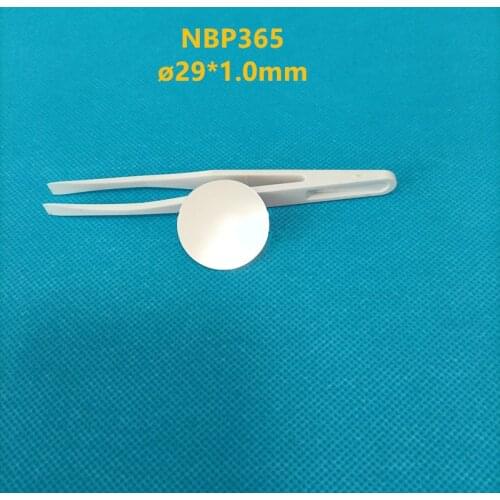365Nm Narrow Band Filter Coated Optical Lens 29*1.0Mm Bandwidth 40Nm