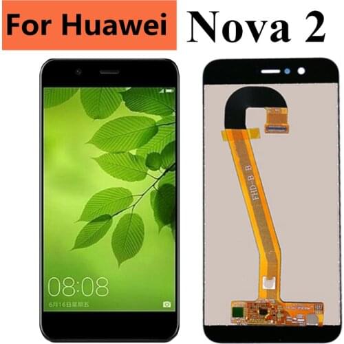 5.0'' LCD For Huawei Nova 2 LCD display touch screen digitizer panel with frame for nova2 LCD PIC-AL00 PIC-TL00 PIC-LX9