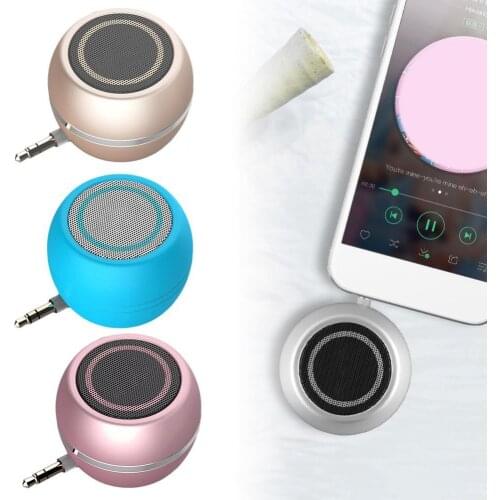 A5 3.5mm Cute Stylish Speaker Mini Music Player Portable Plug-In Audio Loudspeaker Sound Amplifier For Mobile Phone Laptop