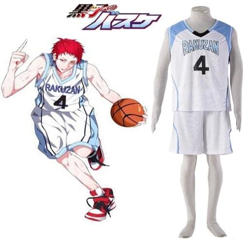 Anime Cosplay Kuroko no Basket Akashi Seijuro Cosplay Costume