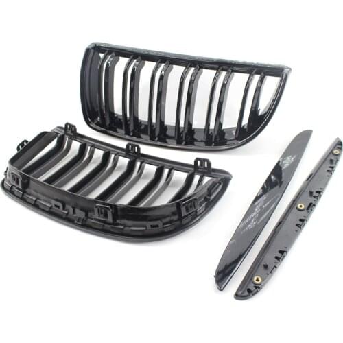 1 Pair Car Intake Grille Front Grill Grilles For BMW E90 E91 318 320i 325i 330i 2006 2007 2008