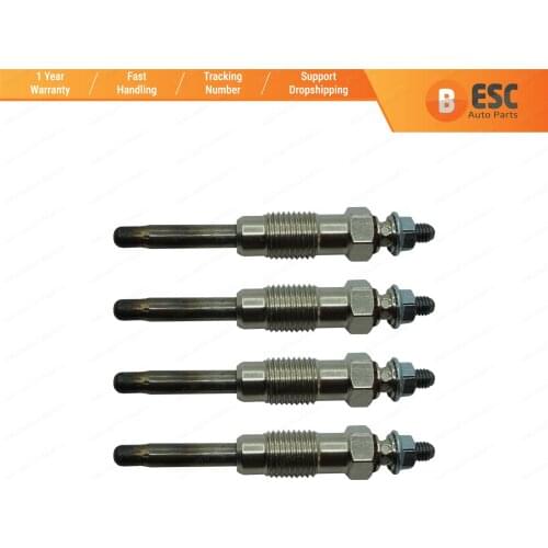 ESC EGP41-1 4 Pcs Heater Glow Plugs GX78, 0100221141, 657MJ for Rover Alfa Volvo