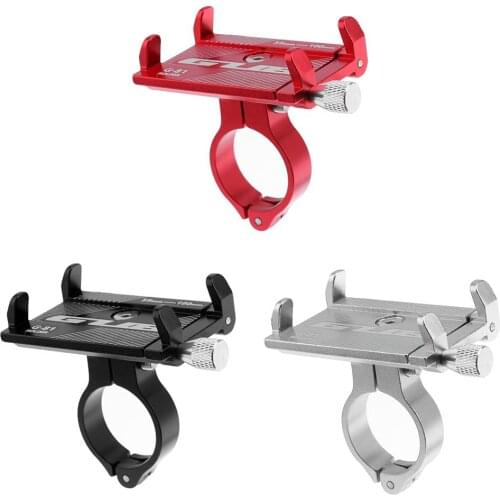 Hot GUB G-81 Motorcycle Bicycle Handlebar Phone Holder Clip Stand Mount Bracket Cycling Handlebar Clamp Holder Bike Accessories
