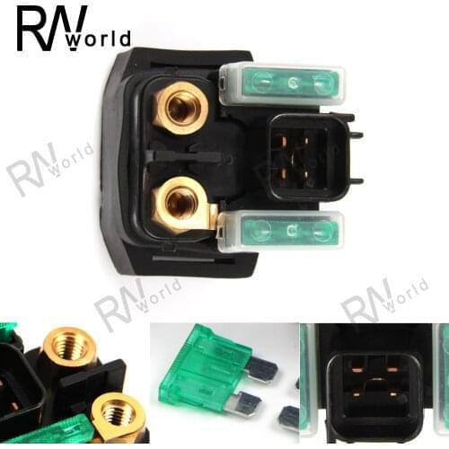For SUZUKI GSX-R750 GSX-R600 2006 2007 2008 2009 06 12V Electrical Starter Solenoid Lgnition Key Switch Starting Relay