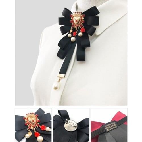 JAVRICK Brooches Bow On Clothes