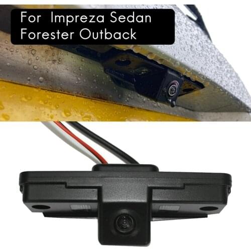 Rear View Backup Reverse Parking Camera for Subaru Impreza Sedan Forester Outback 2007-2014