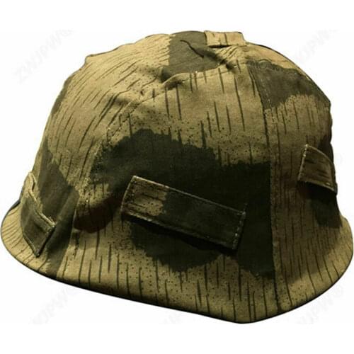OUTDOORS MILITARY WWII GERMAN M35 ARMY SWAMP CAMO CAMOUFLAGE HELMET COVER