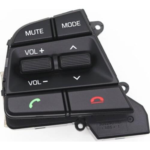 For Hyundai Elantra 1.6 AD 2016 2017 Left steering wheel button Bluetooth call music switch volume addition and subtraction