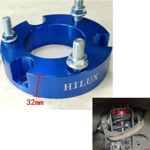 Suspension lift Kits 32mm Front Coil Strut Shock Spacer for Vigo Hilux 4WD 05-15