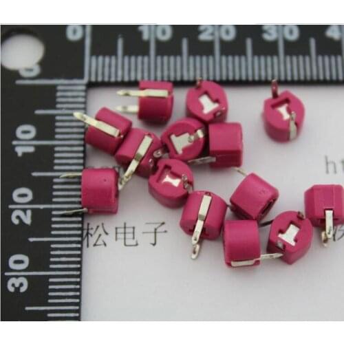 20PCS/LOT 20P adjustable capacitance trimmer variable capacitor plastic 6mm JML06-1-20P