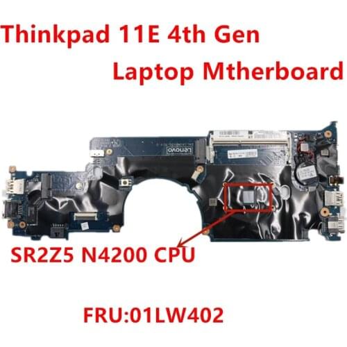 Lenovo Thinkpad Yoga 11E 4th Gen(20HS 20HU) Laptop Motherboard with CPU SR2Z5 N4200 FRU 01LW402 100% tested ok