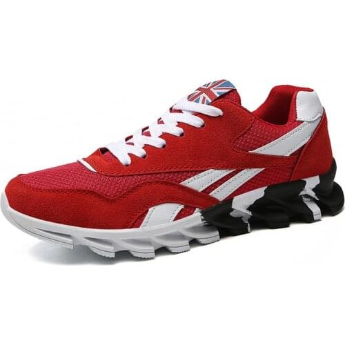 Men Sneakers Spring Autumn Running Shoes Breathable Outdoors Sports Shoes Zapattllas Lightweight Comfortable Athletic Male