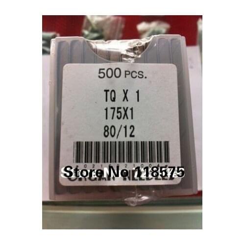 Not Insale Sewing Machine Stainless Circular One Set Organ Sewing Needle Tqx1 Tq*1 Tq1 80/12 Sewing Machine Parts