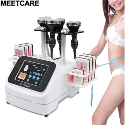 Radio Frequency Ultrasonic Weight Loss 40K RF Skin Firming Slimming Machine Vacuum Ultra Cavitation Facial Lifting for Beauty