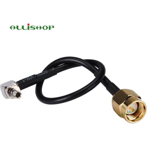 0-3GHz sma Male brooches plugs connector to crc9 adapter pigtail RG174 cable For HUAWEI PCI wifi router 3G Modem ALLiSHOP