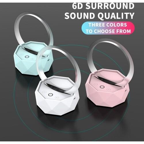 LEDs Design Night Light USB Powered Operated Speaker BT Wireless Connected Stereo Soundbox Atmosphere Lamp Smart drop shipping