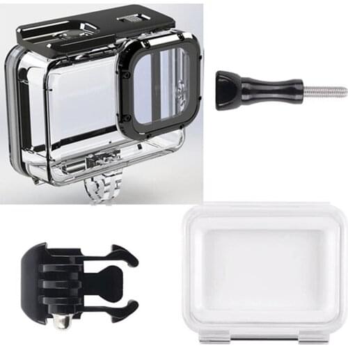 50 Meters Underwater Diving Protection Waterproof Case Housing Protective Shell for GoPro Hero 9 Sports Camera